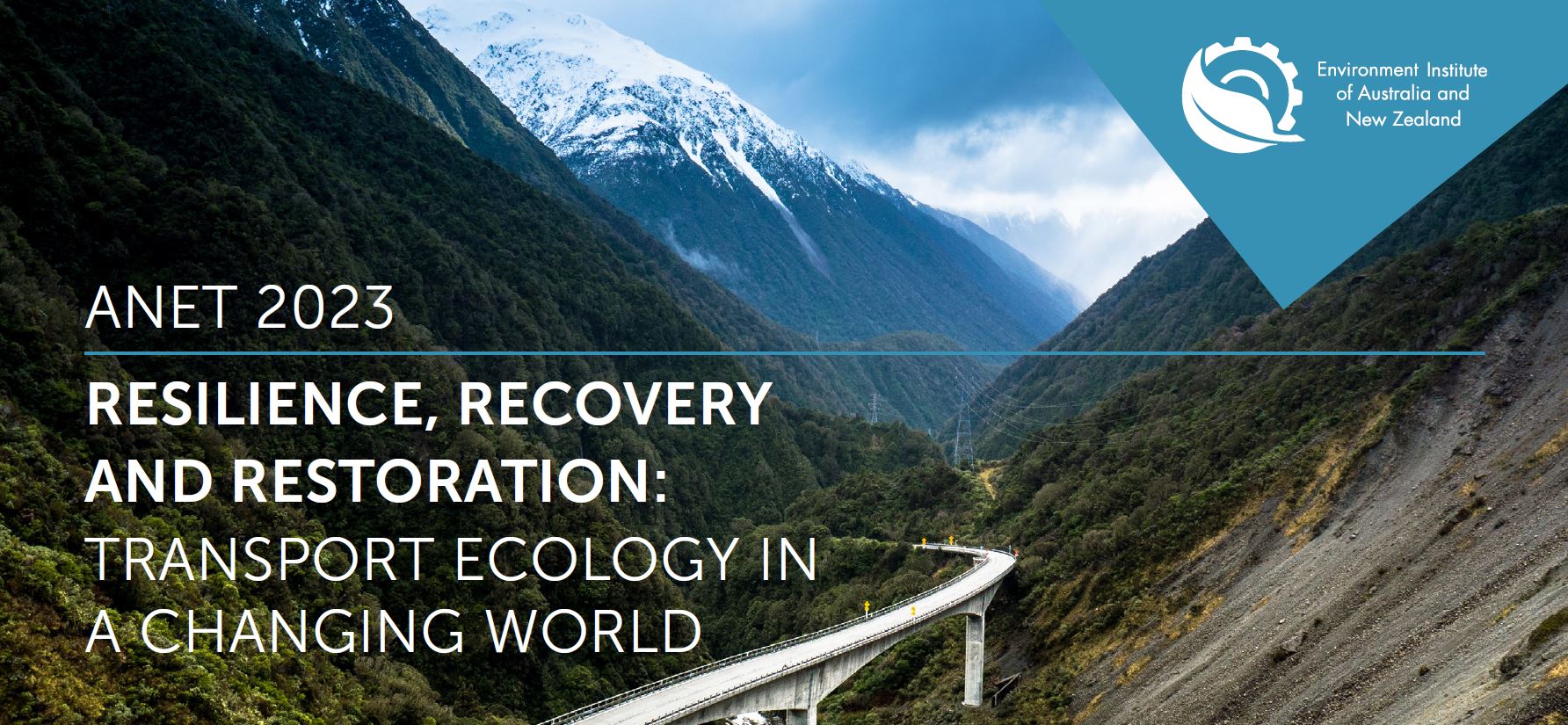 ANET 2023 Conference registration | Resilience, recovery and restoration: transport ecology in a changing world